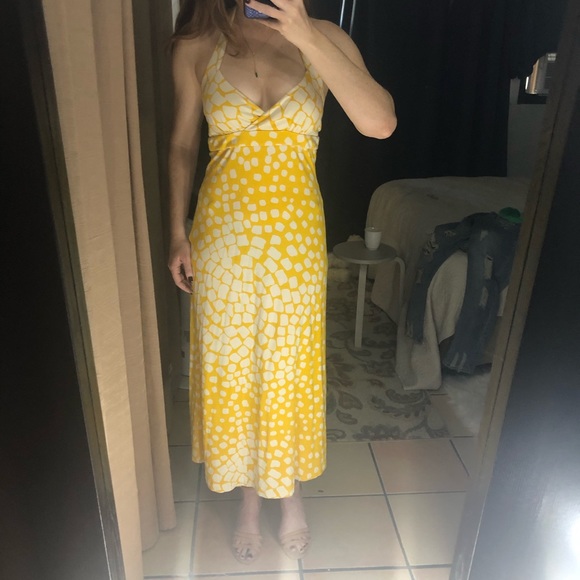Diane Von Furstenberg Dresses & Skirts - Diane von Furstenberg Jocelyn yellow sun dress